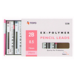 Pencil Lead Refills 0.5mm 2B