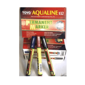Permanent Marker Round Tip Black