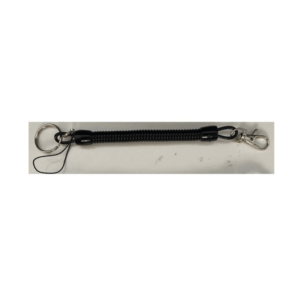 Spring Key Chain with Metal Hook