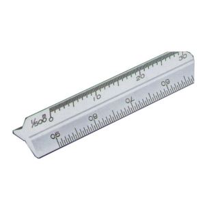 Triangle Scale Ruler #4