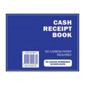 Cash Receipt Book Carbonless Duplicate