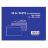 DL White Envelope 100 pack